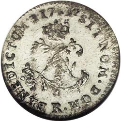 	1741/39-R SOU M French Colonies Sou Marque MS62 NGC. V 1741/39-R