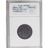 Image 3 : 	1802/0 1/2 C Reverse of 1802--Corroded--ANACS. VF30 De 1802/0