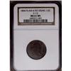 Image 1 : 	1804 1/2 C Plain 4, No Stems MS61 Brown NGC. C-13, B-1 1804