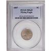 Image 3 : 	1857 1C MS65 PCGS. Although examples dated 1856 are we 1857