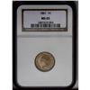 Image 1 : 	1861 1C MS65 NGC. This exceptional Gem exhibits an exc 1861