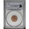 Image 1 : 	1864 1C L On Ribbon MS64 Red and Brown PCGS. The popul 1864