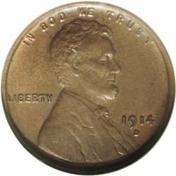 	1914-D 1C MS64 Brown NGC. The 1914-D was considered a 1914-D