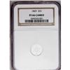Image 3 : 	1869 3CS PR66 Cameo NGC. Glassy fields and incredibly 1869