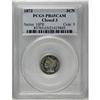 Image 1 : 	1873 3CN Closed 3 PR65 Cameo PCGS. The Closed 3 proof, 1873