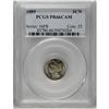 Image 1 : 	1889 3CN PR66 Cameo PCGS. This is a wonderful Premium 1889