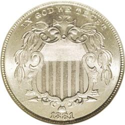 	1881 5C MS67 NGC. Fletcher-1. The date is widely repun 1881