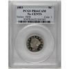 Image 1 : 	1883 5C No Cents PR66 Cameo PCGS. As seems to be typic 1883