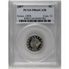 Image 1 : 	1897 5C PR66 Cameo PCGS. Deeply reflective fields are 1897