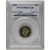 Image 1 : 	1912 5C PR66 Cameo PCGS. A nice level of contrast betw 1912