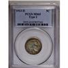 Image 1 : 	1913-D 5C Type Two MS65 PCGS. Pastel shades of multico 1913-D