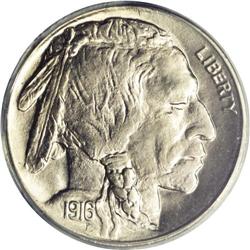 	1916-D 5C MS66 PCGS. Although this date is not a rarit 1916-D