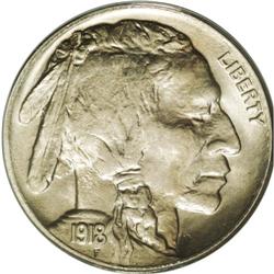 	1918 5C MS66 ANACS. Mostly brilliant with intense lust 1918