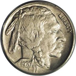 	1920-D 5C MS64 PCGS. The 1920-D is given to poorly str 1920-D