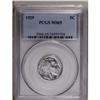 Image 1 : 	1929 5C MS65 PCGS. Highly lustrous and frosty light gr 1929