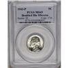 Image 1 : 	1943-P 5C Doubled Die Obverse MS65 PCGS. FS-029. The d 1943-P