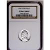 Image 3 : 	1942-P 5C Type 2 PR66 Cameo NGC. Cameo proofs of the 1 1942-P