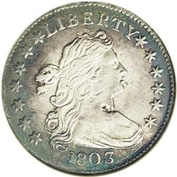 	1803 10C --Corroded--ANACS. XF45 Details. JR-4, R.5. Re 1803