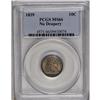 Image 3 : 	1839 10C No Drapery MS66 PCGS. Fortin-106a. A relative 1839