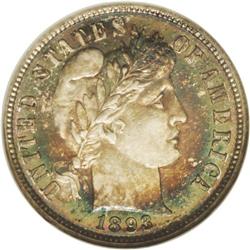 	1893-O 10C MS65 NGC. The 1893-O, with a mintage of 1.7 1893-O