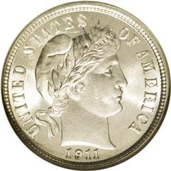 	1911 10C MS67 NGC. This is a common date that will app 1911