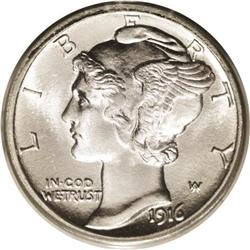 	1916-S 10C MS67 Full Bands PCGS. The famous 1916-D get 1916-S