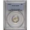 Image 1 : 	1942/1 10C AU55 PCGS. FS-010.7. Substantial emerges wh 1942/1