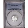 Image 1 : 	1942 10C PR67 PCGS. Brilliant surfaces are impeccably 1942