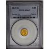 Image 3 : 	1849-O G$1 MS63 PCGS. While the 1849 Philadelphia issu 1849-O