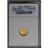 	1851-D G$1 --Ex-Jewelry--ANACS. AU50 Details. Variety 3 1851-D