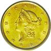 	1851-O G$1 MS63 PCGS. Rich orange-gold toning is preva 1851-O