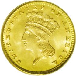 	1889 G$1 MS66 PCGS. An enchanting high-end type coin t 1889