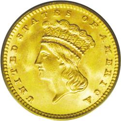 	1889 G$1 MS67 PCGS. A gorgeous Superb Gem that has a n 1889