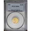 Image 3 : 	1909 $2 1/2 MS64 PCGS. This is a soft, frosty near-Gem 1909