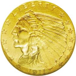 	1911 $2 1/2 MS64 NGC. There are hardly any abrasions t 1911