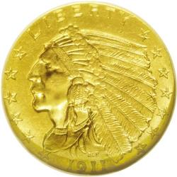 	1911-D $2 1/2 MS65 NGC. The 1911-D quarter eagle is ve 1911-D