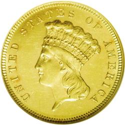 	1886 $3 MS62 Prooflike NGC. The 1886 has a remarkably 1886