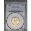 Image 3 : 	1889 $3 AU55 PCGS.From The Jackson Hole Collection. 1889