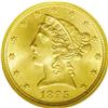 	1895 $5 MS65 NGC. A sharply struck and fully lustrous 1895