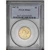 	1907-D $5 MS64 PCGS. A lustrous and precisely struck t 1907-D