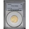 Image 1 : 	1909-D $5 MS62 PCGS. The surfaces are smooth and satin 1909-D