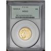 Image 3 : 	1909-D $5 MS63 PCGS. Rich lemon toning dominates the f 1909-D