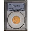 Image 1 : 	1912 $5 MS62 PCGS. The attractive coloration is subtly 1912