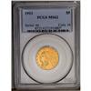 Image 1 : 	1913 $5 MS62 PCGS. Creamy luster and rich lime-green a 1913