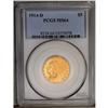 Image 3 : 	1914-D $5 MS64 PCGS. What a lovely and original coin. 1914-D