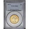 	1889-S $10 MS63 PCGS. This boldly struck ten dollar ex 1889-S