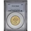 Image 3 : 	1893 $10 MS65 PCGS. Frosty light yellow-gold with extr 1893