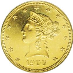 	1906 $10 PR63 PCGS.From The Jackson Hole Collection. 1906
