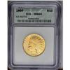 Image 3 : 	1907 $10 No Motto MS64 ICG. Bright lemon-gold color wi 1907