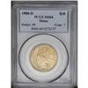Image 3 : 	1908-D $10 Motto MS64 PCGS. Although a respectable min 1908-D